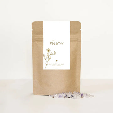 (Voeten)Badzout Lavendel – JUST ENJOY