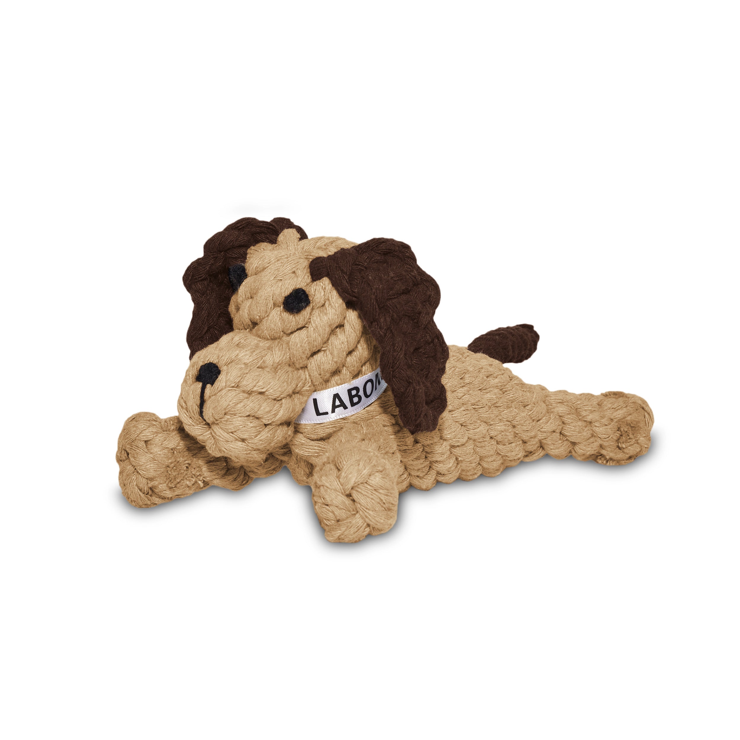 LABONI Doggy Dog — hondenspeeltje van katoenen touw