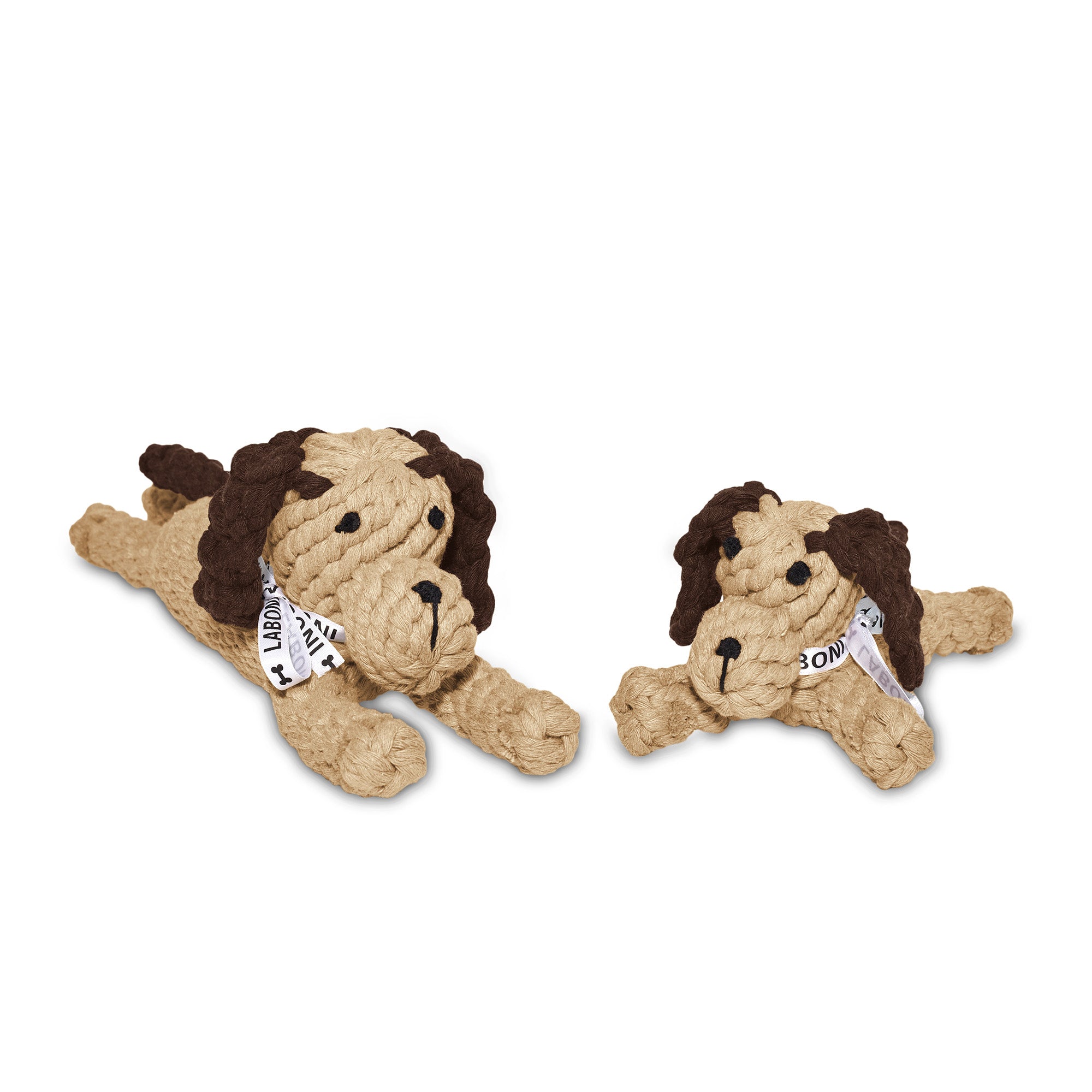 LABONI Doggy Dog — hondenspeeltje van katoenen touw
