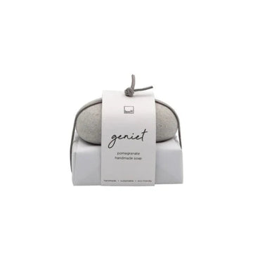 LEEFF Zeep & Scrub Set — Granaatappel