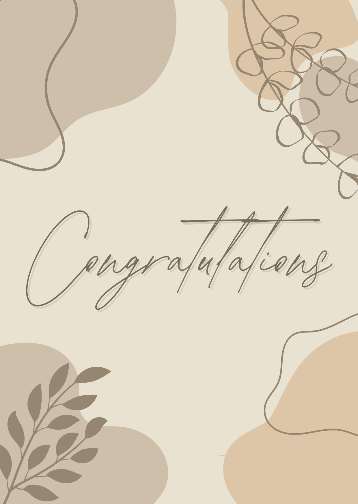 Congratulations Greeting Card