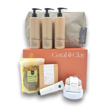 Grand Bath Retreat Cadeaubox — Body Wash, Lotion & Facial Steam