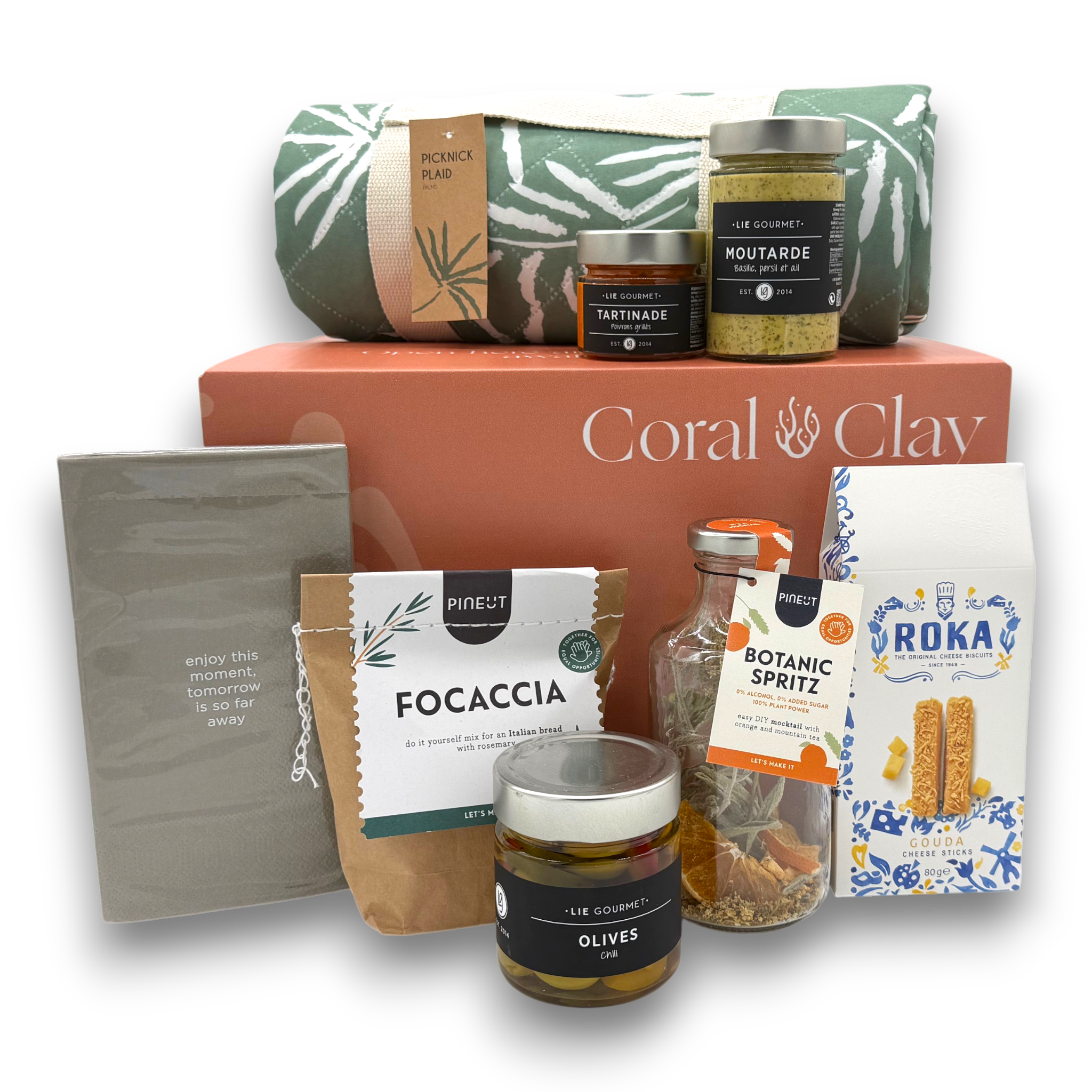 Gourmet Picnic Grand Cadeau — Focaccia & Spritz