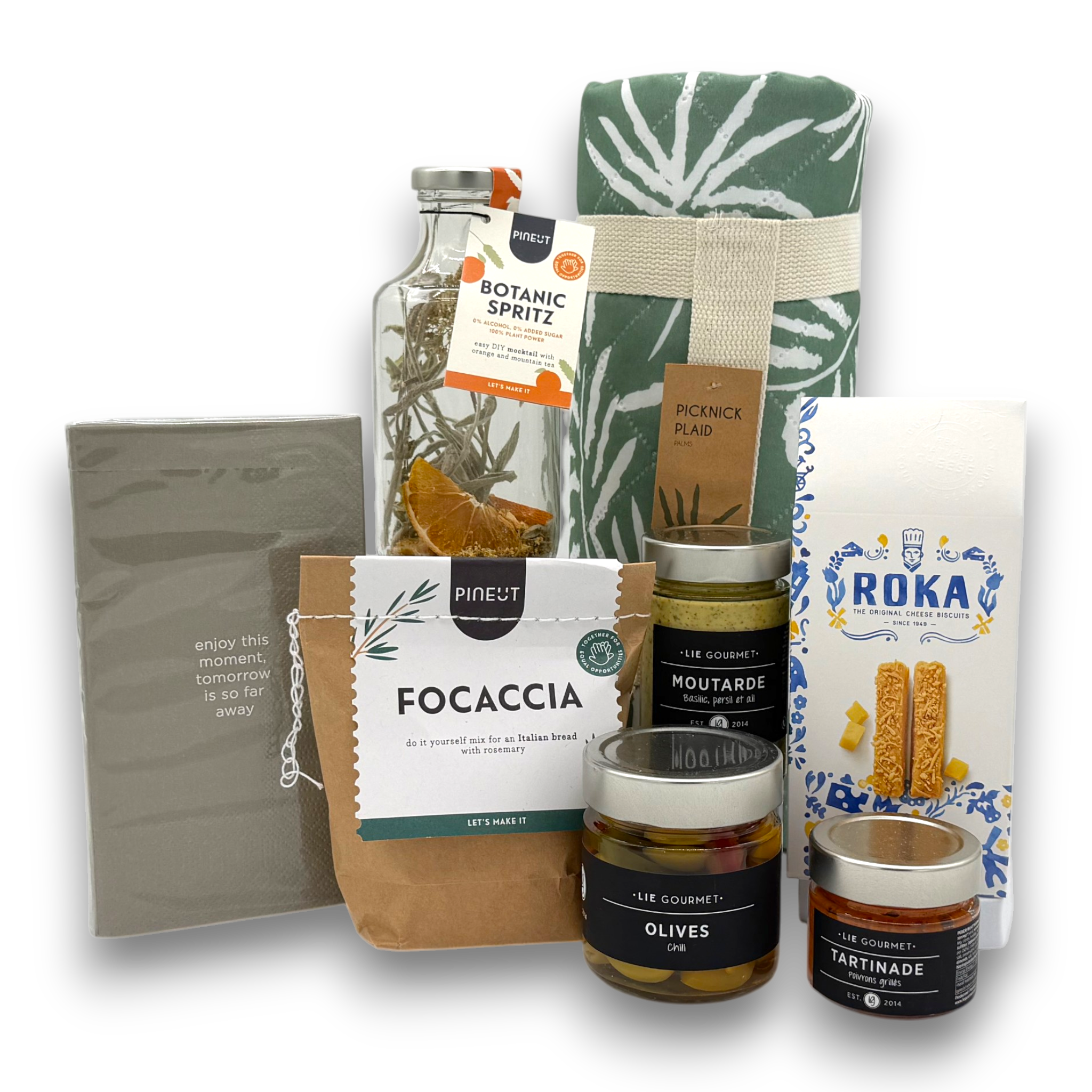 Gourmet Picnic Grand Cadeau — Focaccia & Spritz