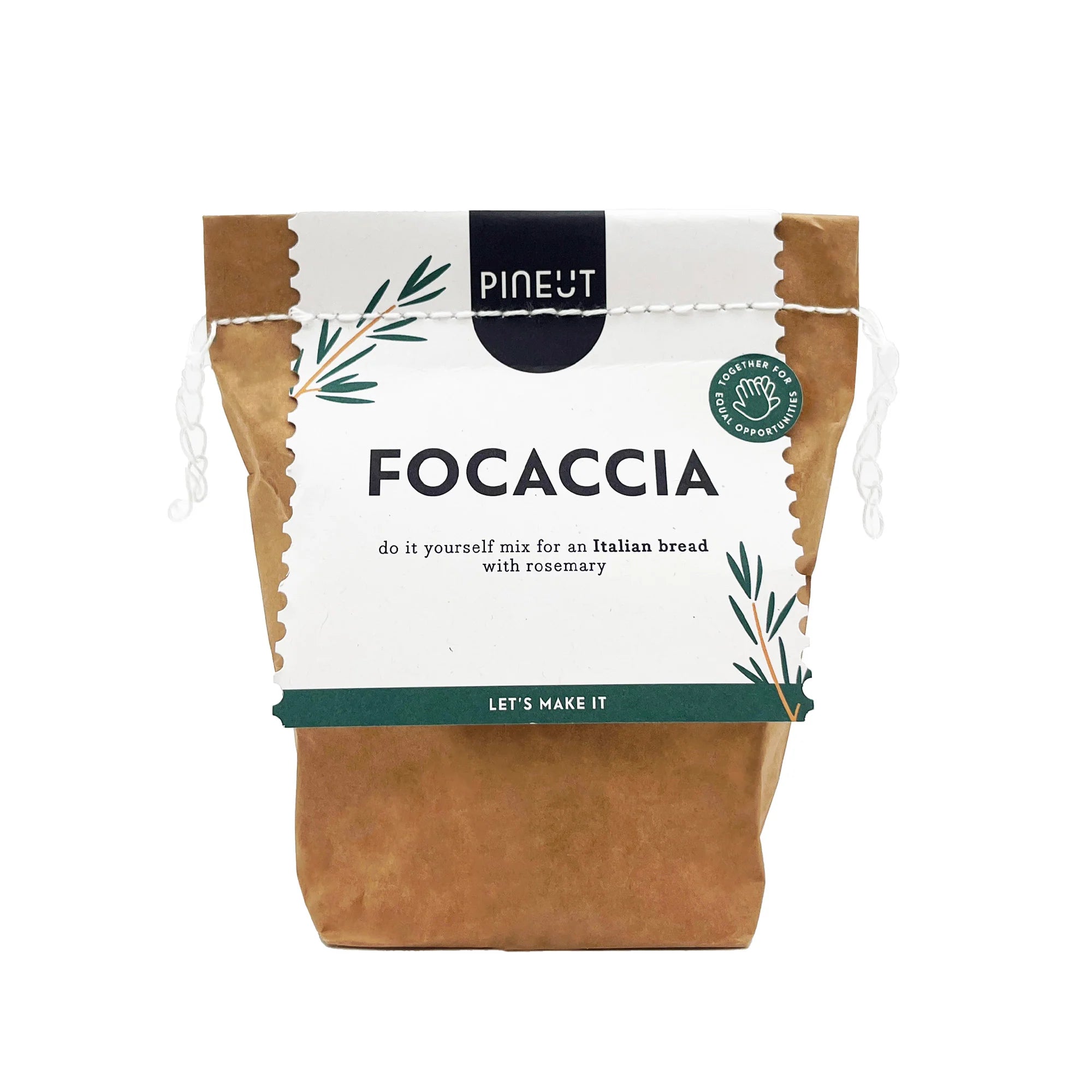 Pineut Focaccia Baking Mix – Rosemary