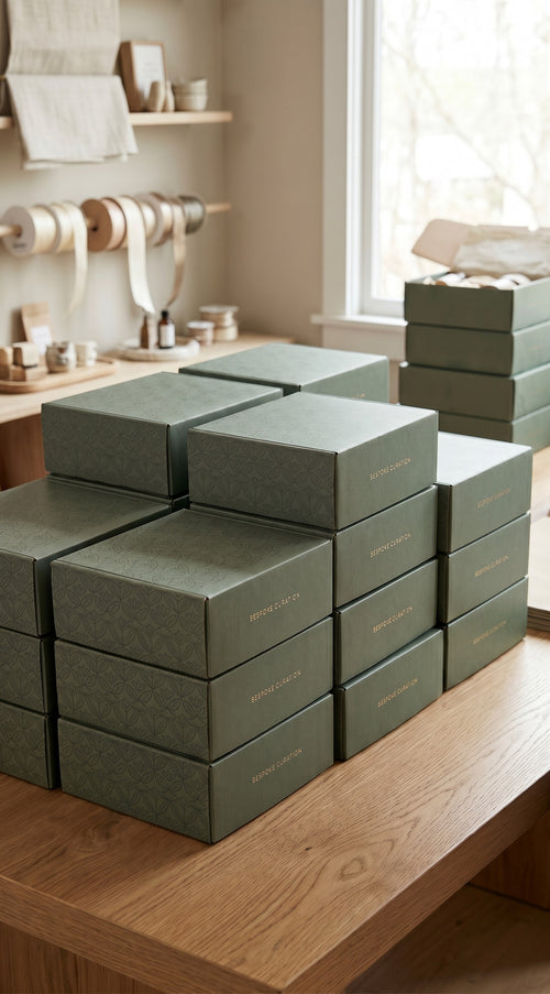 Branded gift boxes for a multi-city European event