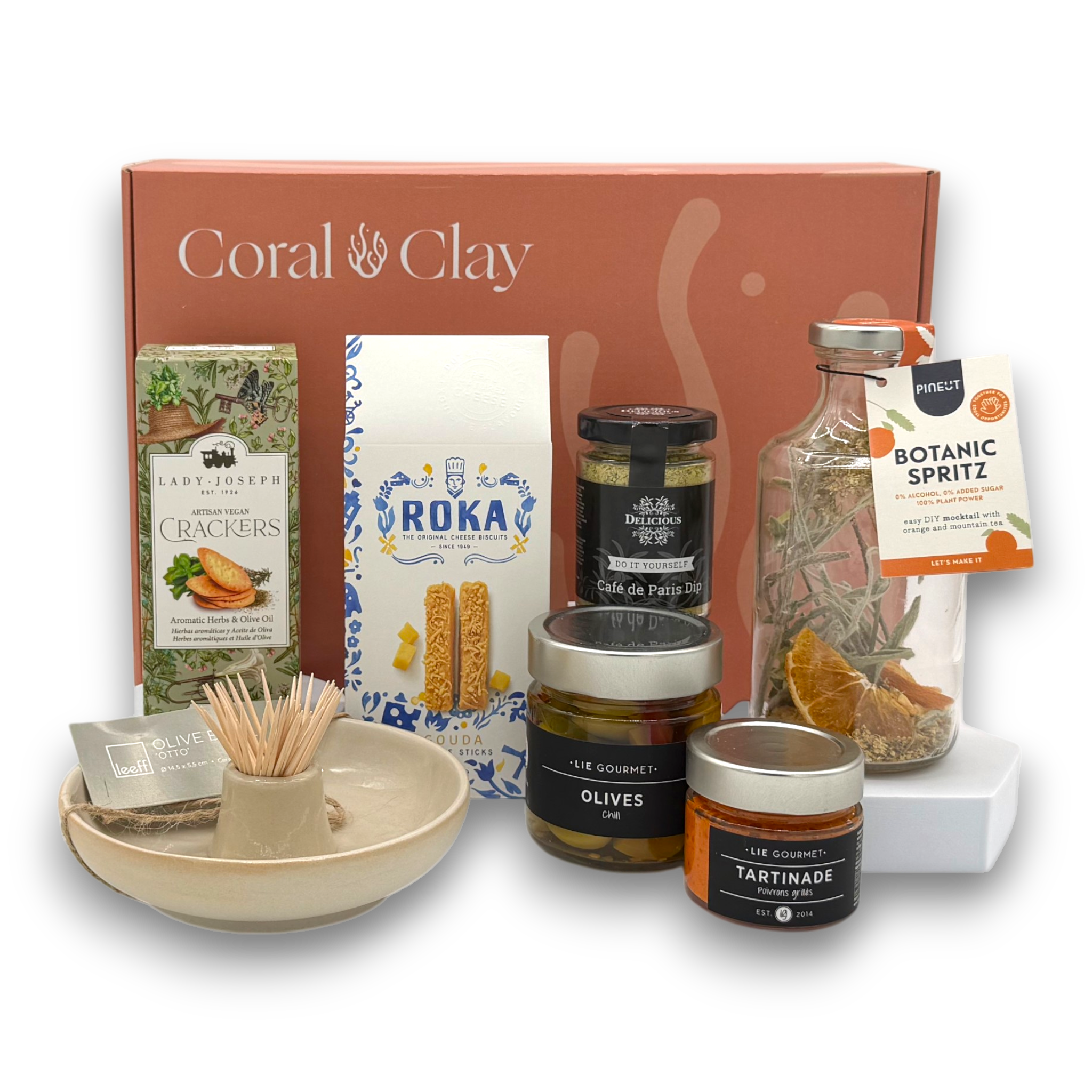 Aperitivo Moments Signature Cadeau — Mocktail, Olijven & Tapenade