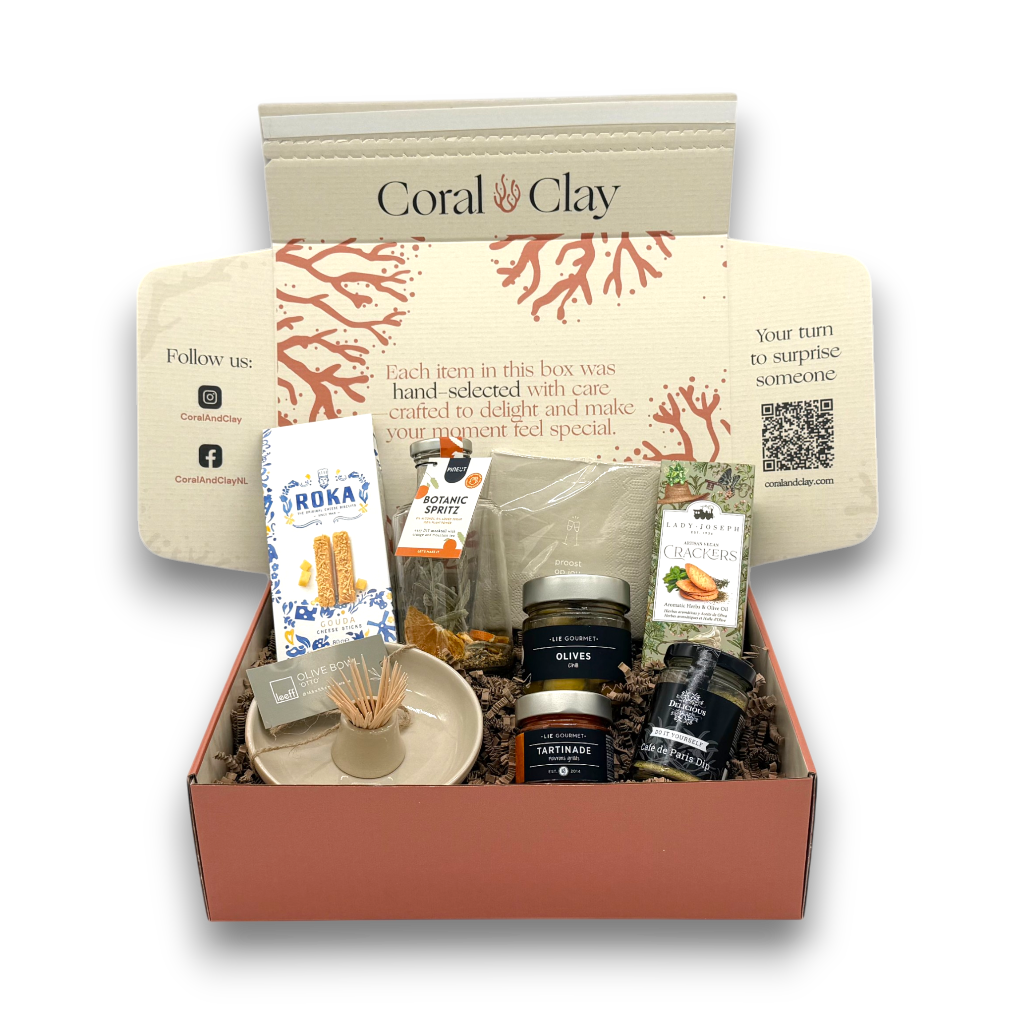 Aperitivo Moments Signature Cadeau — Mocktail, Olijven & Tapenade