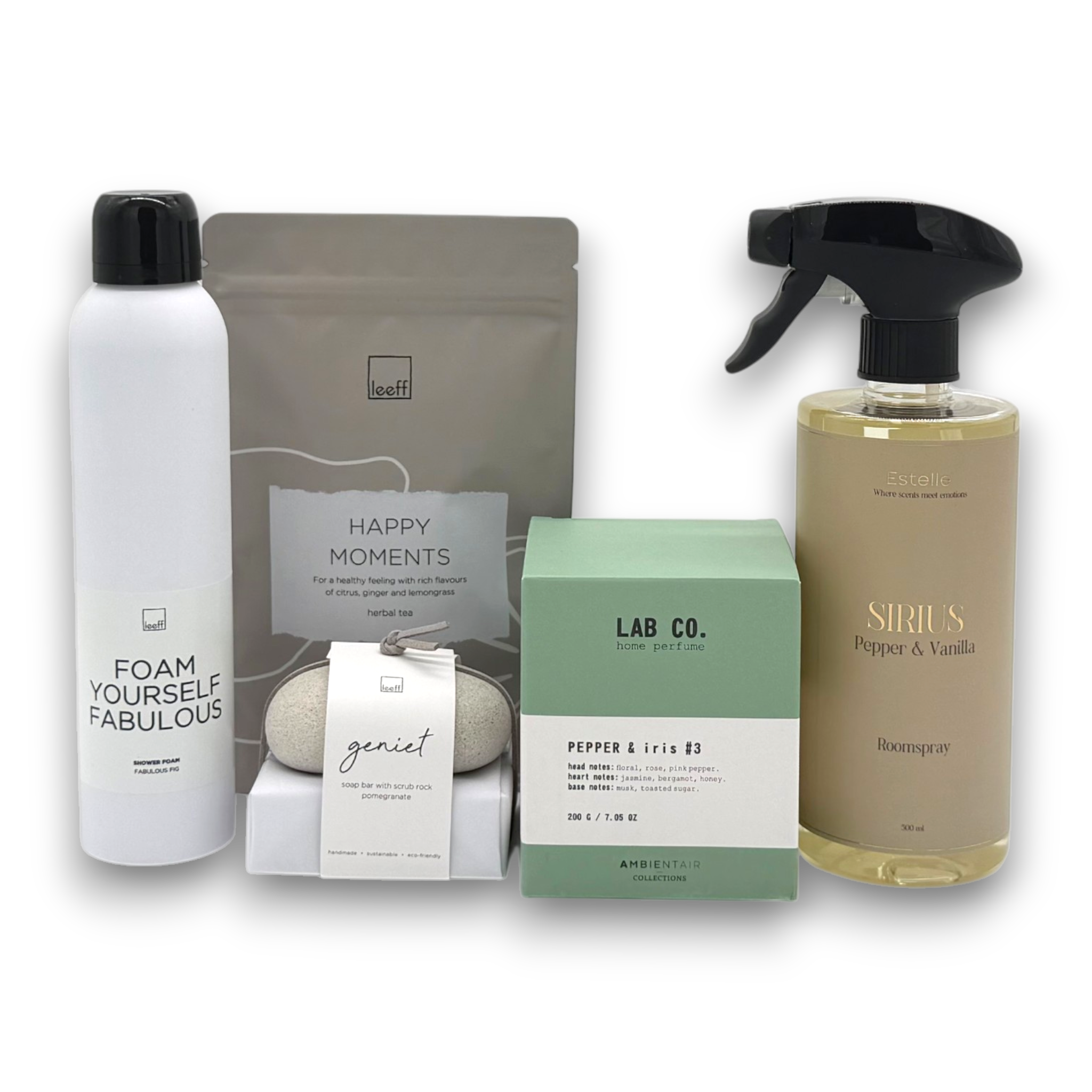 Feel-Good Signature Cadeau — Shower Foam, Kaars & Roomspray