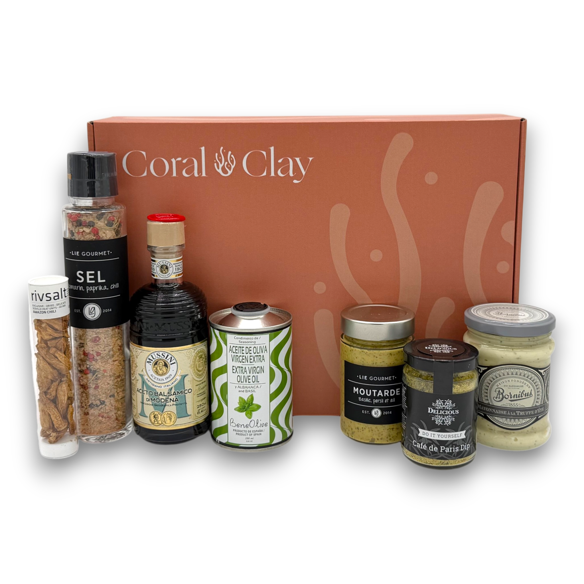 Gourmet Cooking Signature Giftbox — olijfolie, balsamico & truffelmayonaise