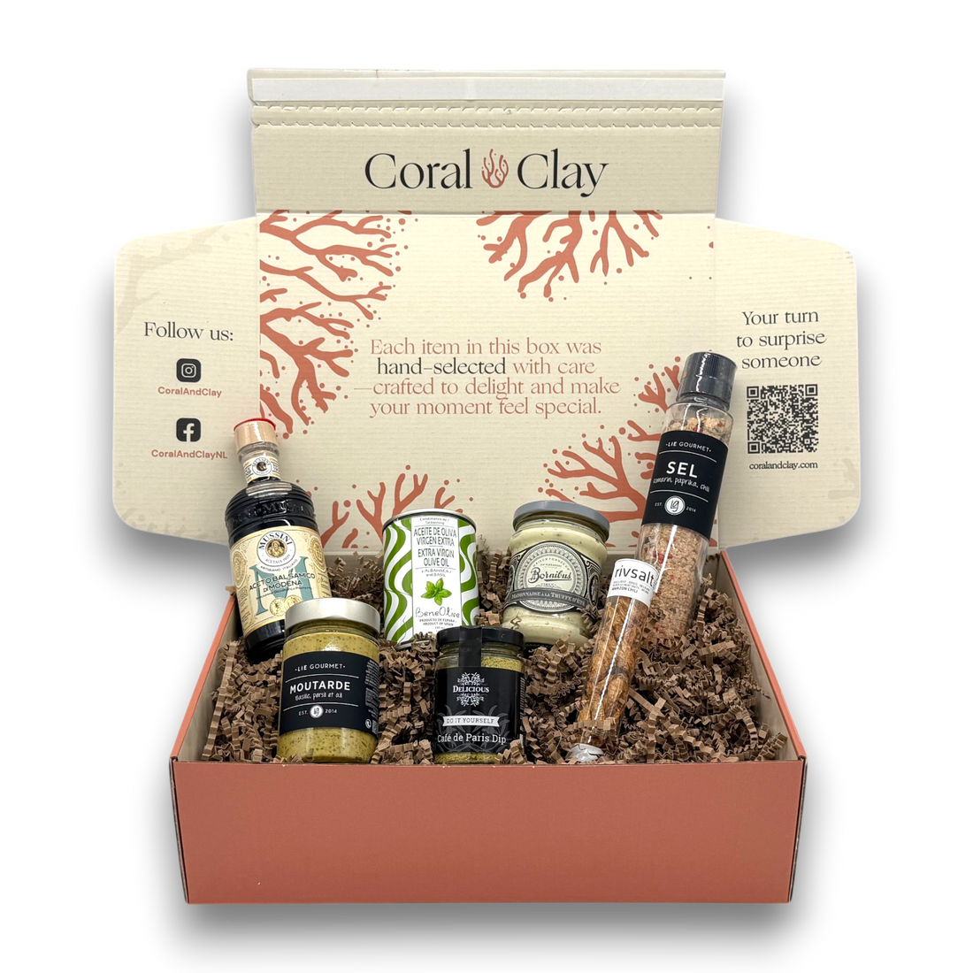 Gourmet Cooking Signature Giftbox — olijfolie, balsamico & truffelmayonaise