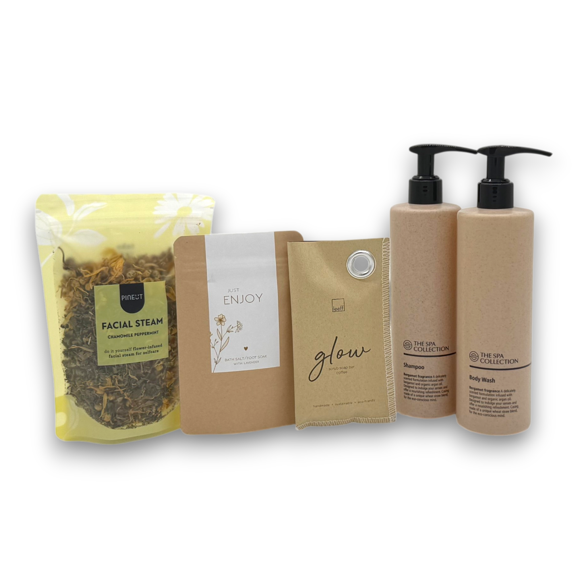 Home Spa Signature Cadeau — Scrub & Badrituelen