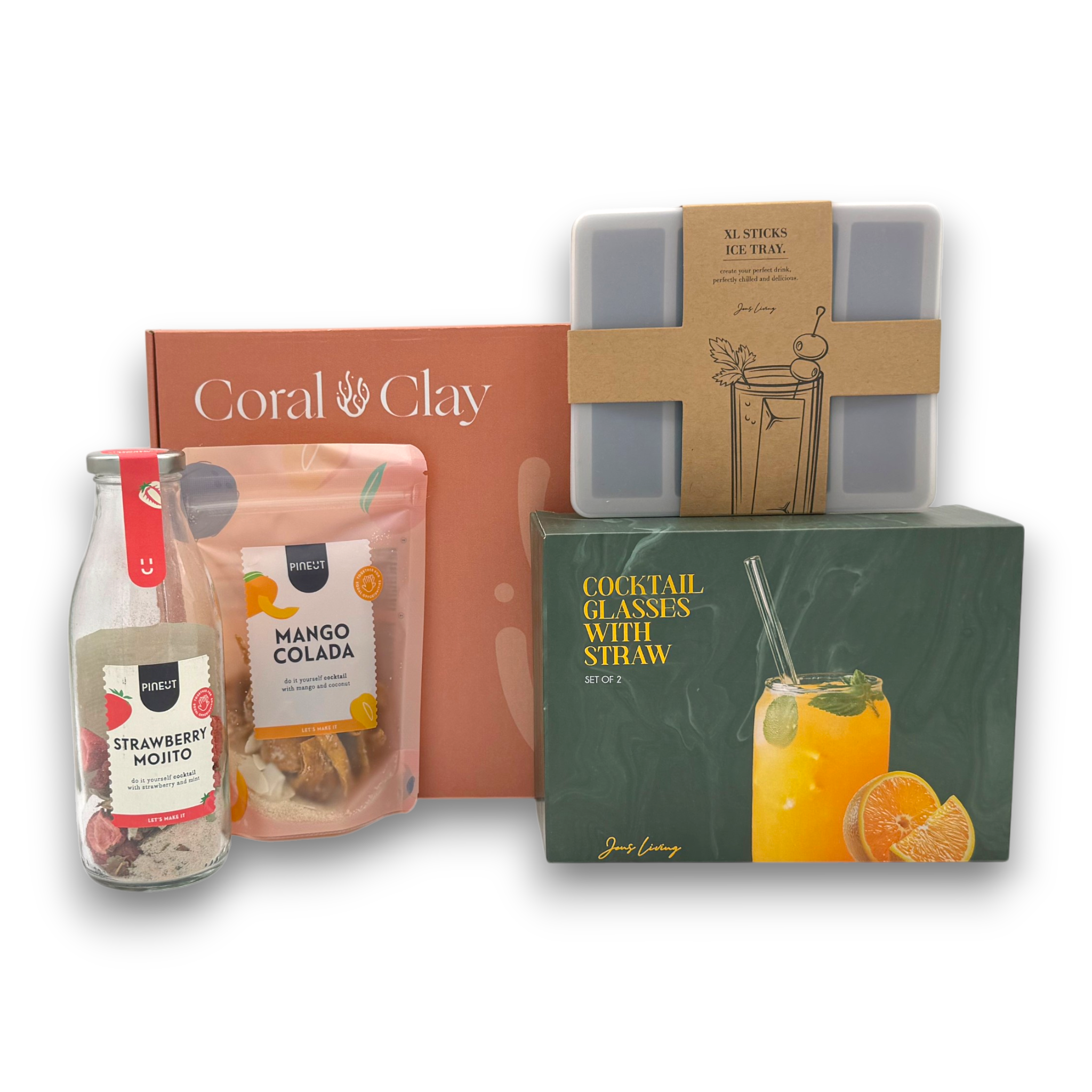 Alcoholvrij Summer Cocktail Cadeau — Mojito & Mango