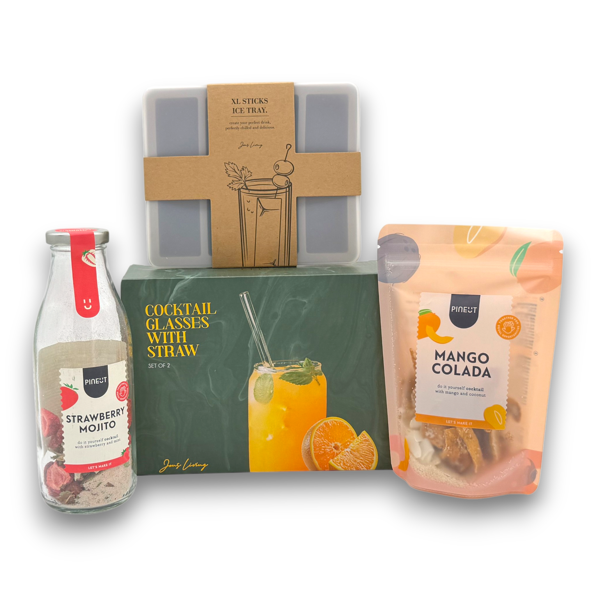 Alcoholvrij Summer Cocktail Cadeau — Mojito & Mango