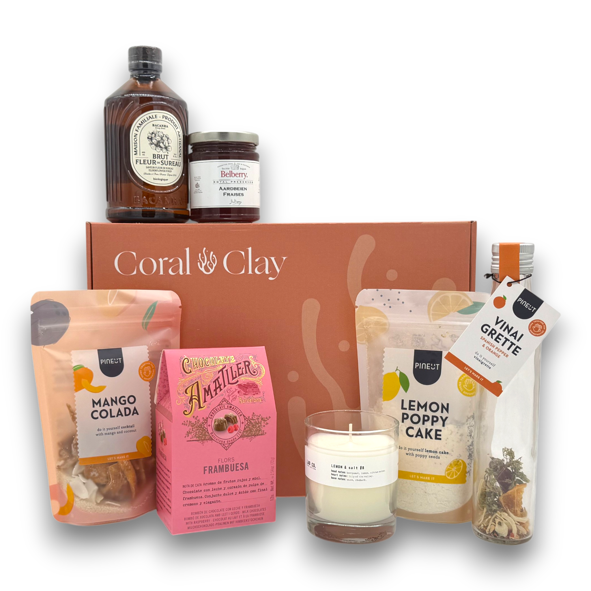 Summer Feeling Signature Cadeau — Mango Colada, Cakemix & Kaars