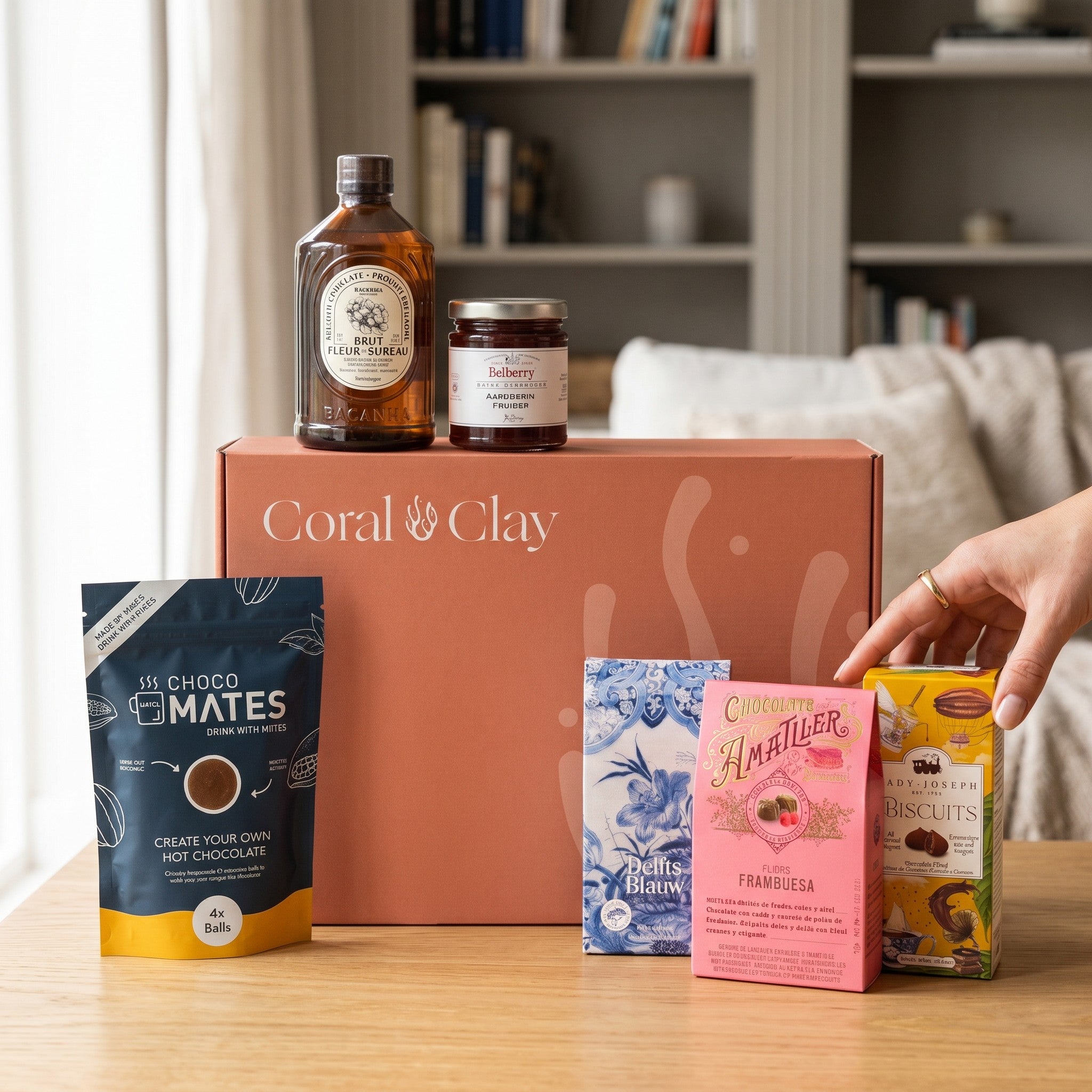 Sweet Indulgence Signature Gift — Chocolate, Syrup & Jam