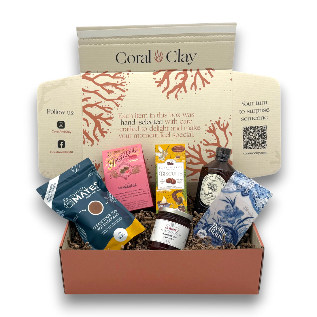 Sweet Indulgence Signature Cadeau — Chocolade, Siroop & Jam