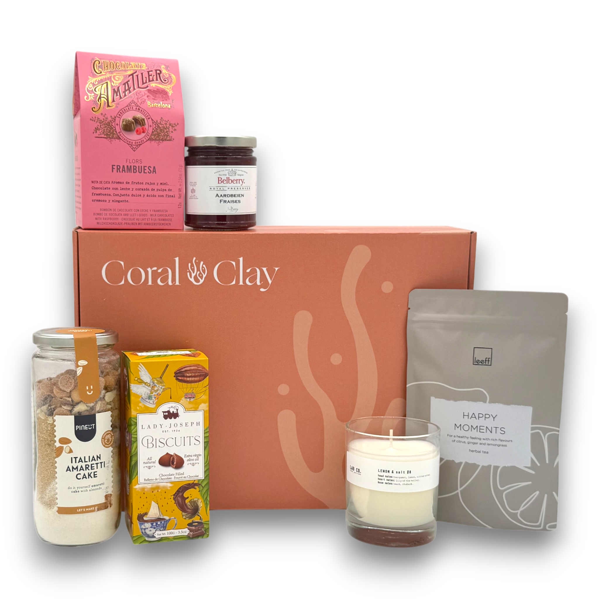 Sunday Afternoon Signature Cadeau — Cakemix, Jam & Kaars