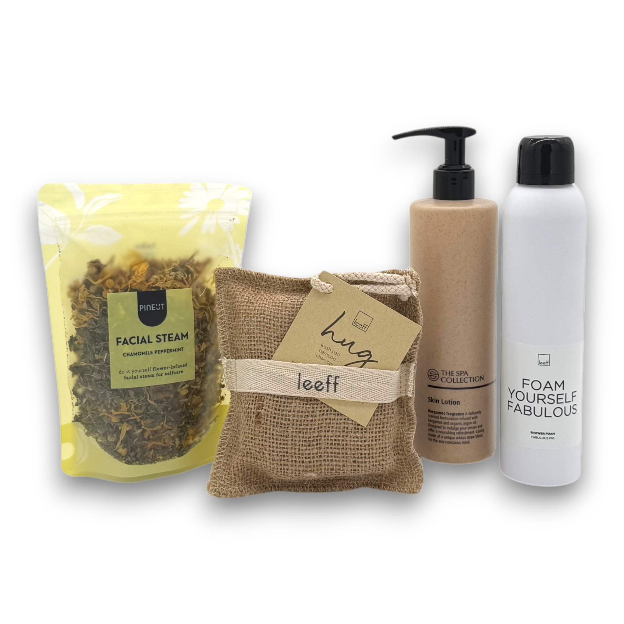 Wellness Ritual Signature Cadeau — Shower Foam, Lotion & Facial Steam