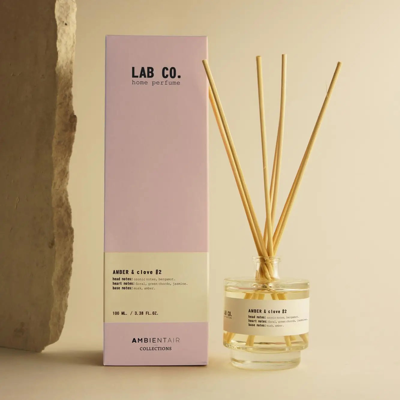 Lab Co Diffuser #2 – Amber & Kruidnagel 100 ml