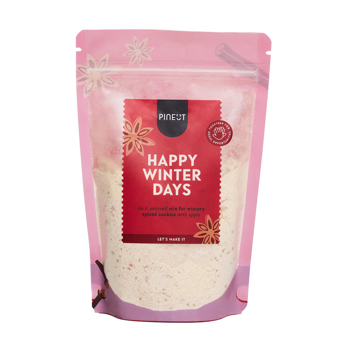 Pineut – Happy Winterdays Cookie Mix – Pouchbag 211 g