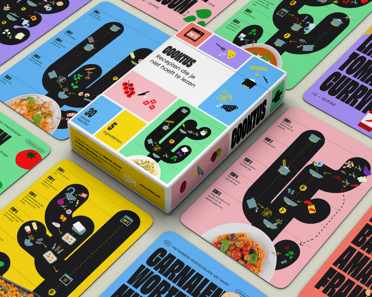 Cooktus – Recipe Card Set (30 cards)