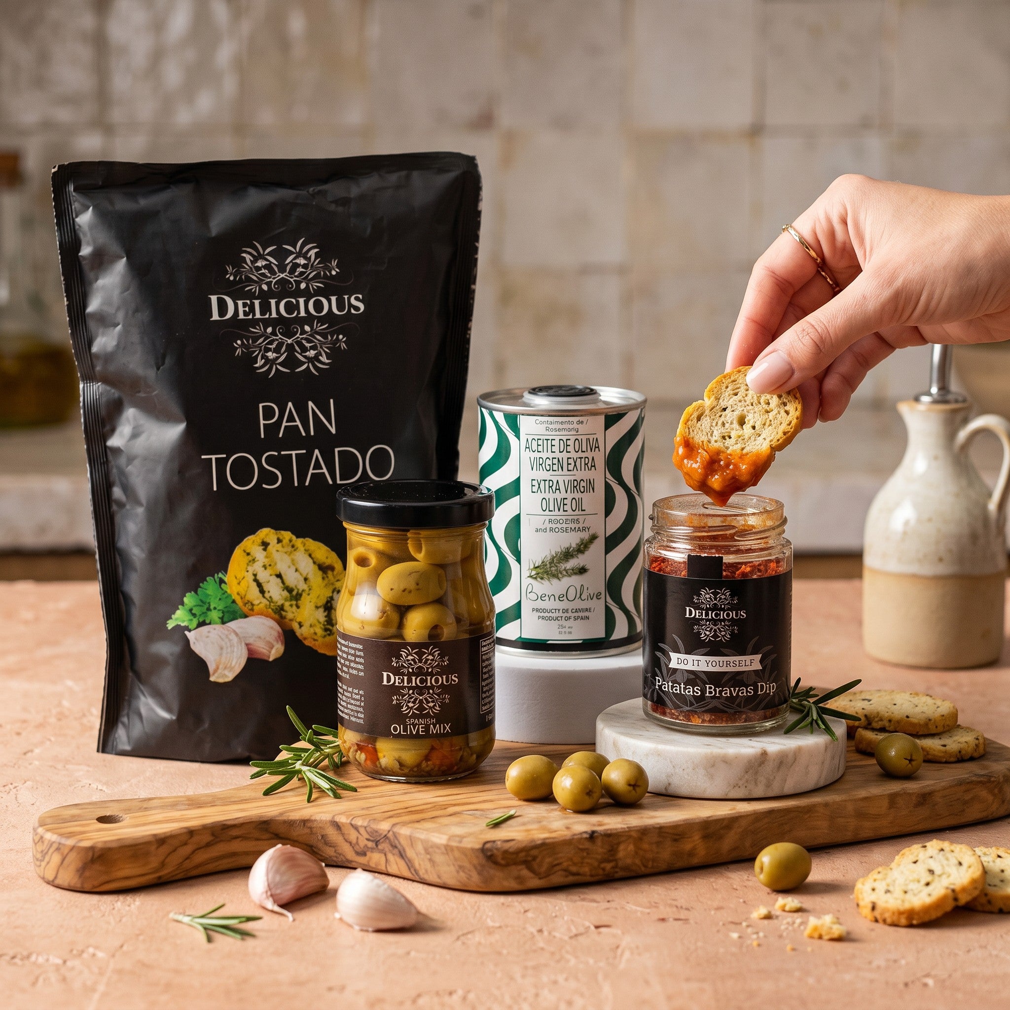 Taste of Spain Signature Gift — Tapas & Olive Oil