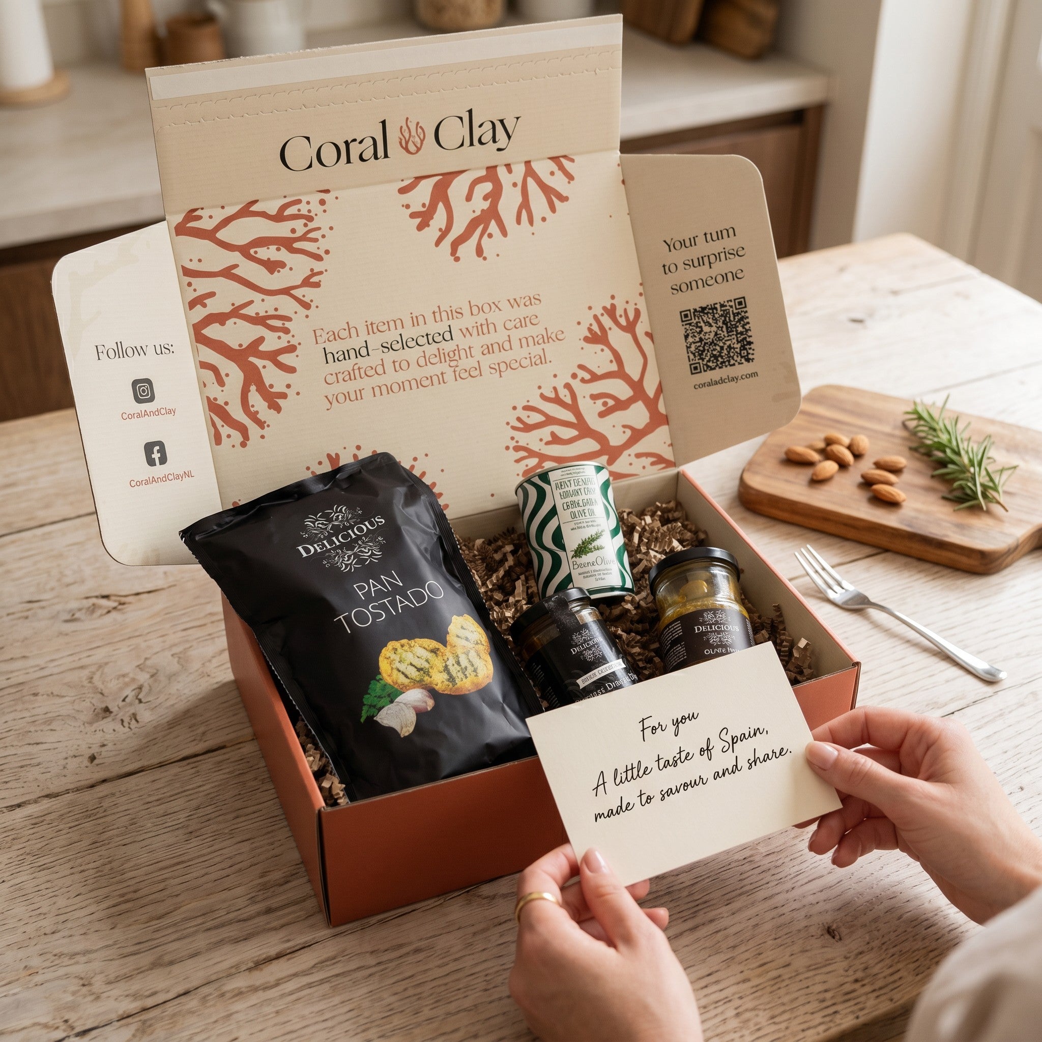 Taste of Spain Signature Gift — Tapas & Olive Oil