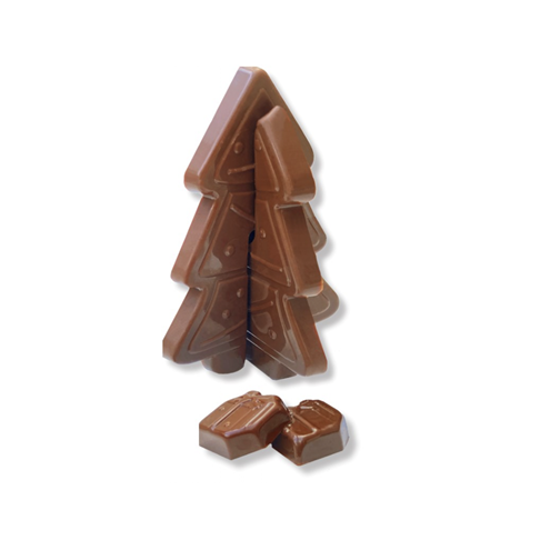 Chocolate Christmas Tree 3D – Milk Chocolate – 90 g