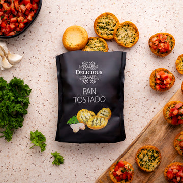 Pan Tostado – Geroosterd Knoflookbrood – 100 g