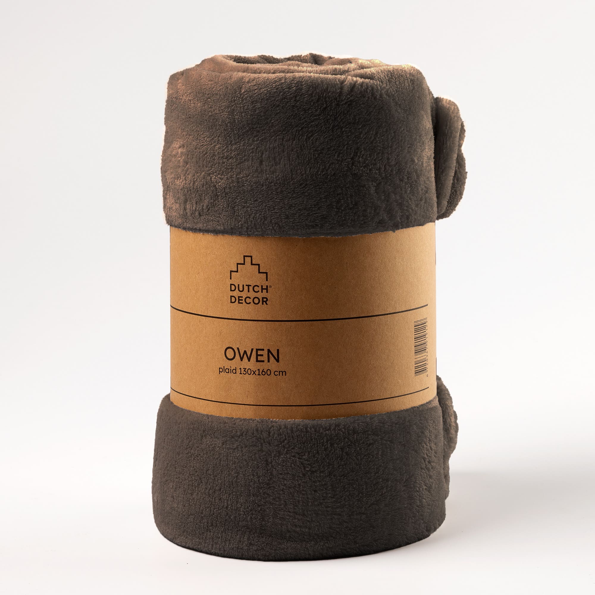 Dutch Decor Plaid Owen – Chocolate Martini 130×160 cm