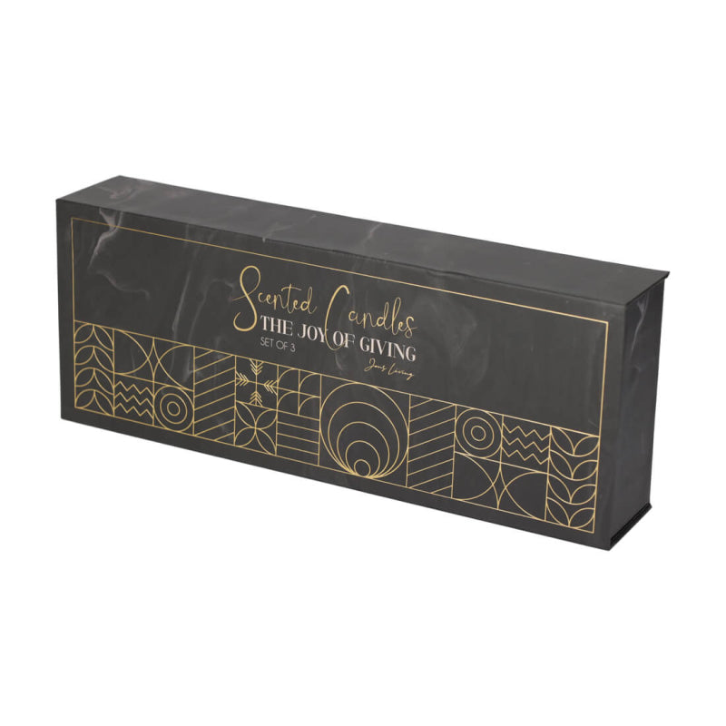 Geurkaarsen – The Joy of Giving (set van 3)